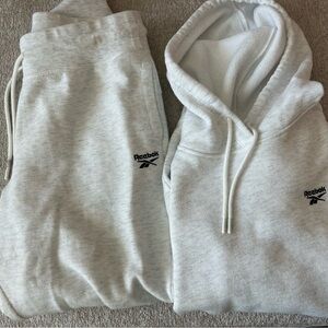 Reebok Light Gray Tracksuit Set
